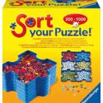 Ravensburger Sort your Puzzle - 6 stapelbare Puzzle-Sortierschalen zum einfachen Sortieren und Aufbewahren von Puzzleteilen