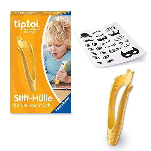 Ravensburger tiptoi 00152 - Stifthülle zum Wechseln in Gelb / Wechselhülle für den tiptoi-Stift / Geeignet für Kinder ab 3 Jahren