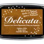 Rayher 29187616 Delicata Metallic Stempelkissen, glänzend