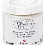 Rayher 38868102 Chalky Finish auf Wasser-Basis Kreide Farbe für Shabby-Chic