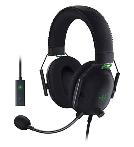 Razer Blackshark V2 - Premium E-Sport-Headset mit USB-Soundkarte Schwarz