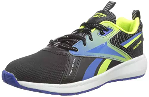 Reebok Baby-Jungen Durable XT Sneaker, Core Black/Vector Blue/Acid Yellow
