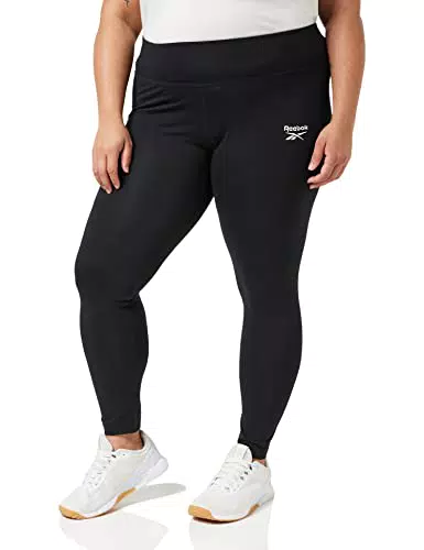 Reebok Damen Pant Ri Cotton Legging, Black, GL2557, Gr. L