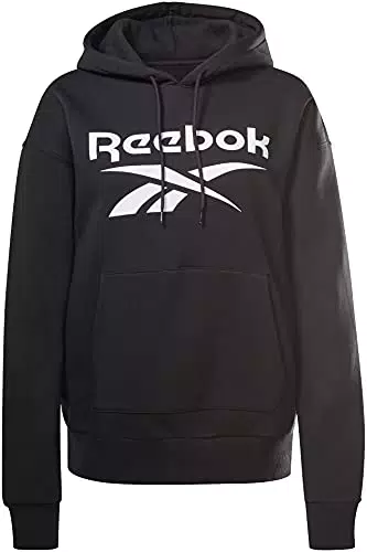 Reebok Damen Ri Bl Fleece Hoody Sweatshirt, Black, XS
