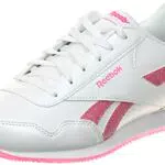 Reebok Royal Classic Jogger 3 Sneaker, Footwear White/Footwear White/Atomic Pink