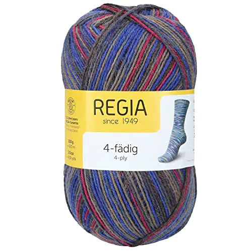 Regia Schachenmayr 4-Fädig Color, 100G Relaxation Color Handstrickgarne