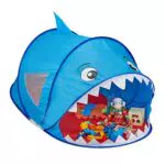 Relaxdays 10033025 Spielzelt Hai, Pop Up Zelt Kinder