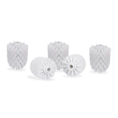 Relaxdays WC Bürstenkopf im 5er Set, lose Toilettenbürsten