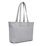 Replay Damen Shopper Tasche aus Kunstleder, Grau, Onesize