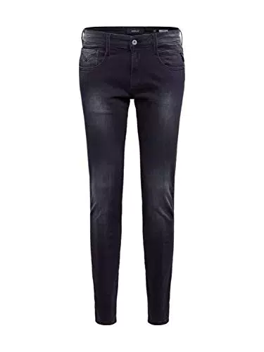 Replay Herren Jeans Anbass Slim-Fit mit Power Stretch