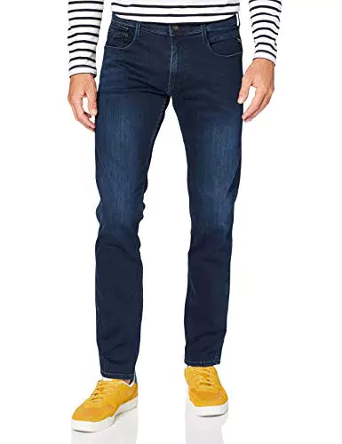 Replay Herren Jeans Anbass Slim-Fit mit Power Stretch