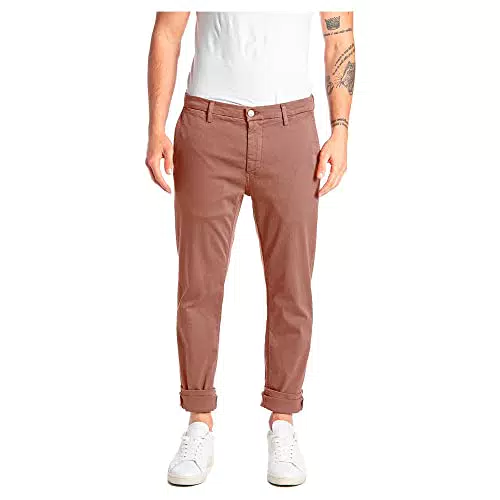 Replay Herren Jeans Zeumar Slim-Fit Hyperflex mit Stretch