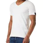 Replay Herren T-Shirt Kurzarm mit V-Neck Ausschnitt