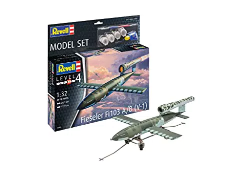 Revell 63861 Model Set Fieseler Fi103 V-1 originalgetreuer Modellbausatz für Fortgeschrittene