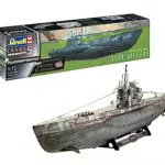 Revell GmbH 05163 5163 1:72 German U-Boot Typ VII C/41 Platinum Plastikmodellbausatz