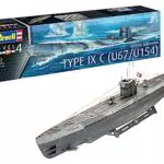 Revell RV05166 05166 U-Boot German Submarine Type IX C U67/U154