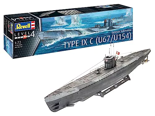 Revell RV05166 05166 U-Boot German Submarine Type IX C U67/U154