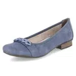 Rieker Damen 51990 Ballerinas, blau