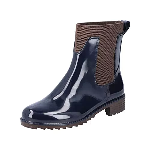 Rieker Damen P8290 Chelsea, blau