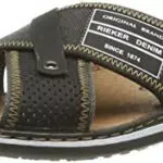 Rieker Herren 21064-01 Pantoletten, Schwarz