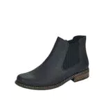 Rieker Z4994-00, Damen Chelsea Boots, Schwarz,