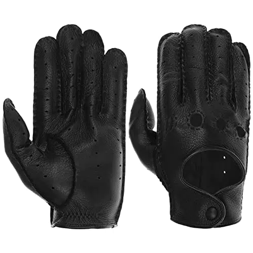 Roeckl Herren Toronto Autofahrer Handschuhe, Black, 9.5