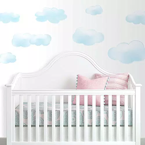 RoomMates - Wandsticker Wolken 19 Stück