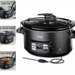 Russell Hobbs Multikocher 3-in-1 schwerer 6, 5l Keramik-Gartopf für opt. Temperaturverteilung 25630-56