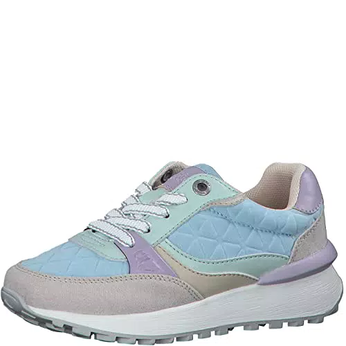 s.Oliver 5-5-43228-30 Sneaker, Soft Blue Comb