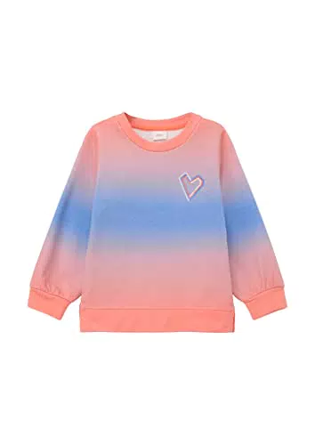 s.Oliver Junior Girl's Sweatshirt, Langarm, ORANGE, 116/122