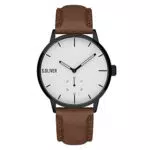 s.Oliver Time Herren Analog Quarz Uhr mit Kunstleder Armband SO-4179-LQ