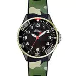 S.Oliver Unisex Analog Quarz Armbanduhr SO-2998-PQ