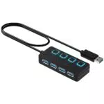 SABRENT USB hub 3.2 Gen1, USB Adapter, USB Verteiler