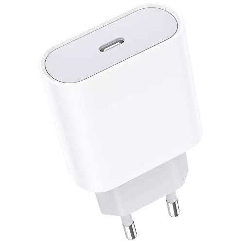 Sakahyro 25W USB C Adapter für iPhone 15/15 Pro/15 Pro Max/15 14 Plus 13 12 11 SE
