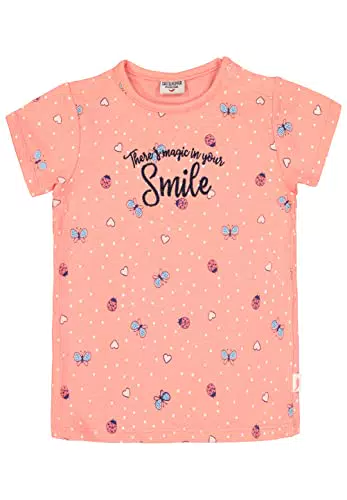 SALT AND PEPPER Baby-Mädchen Allover Print und Applikation OC T-Shirt