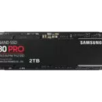 Samsung 980 PRO NVMe M.2 SSD, 2 TB, PCIe 4.0, 7.000 MB/s Lesen