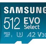 Samsung EVO Select microSD-Karte + SD-Adapter, 512 GB