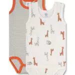 Sanetta Baby-Jungen 324148 Unterwäsche, White Pebble