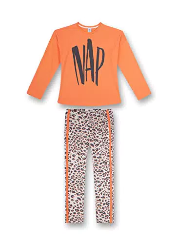 Sanetta Mädchen 245195 Pyjamaset, Coral Bay, 128