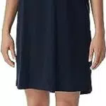 Schiesser Damen Sleepshirt 1/2 Arm, 85cm Nachthemd, dunkelblau