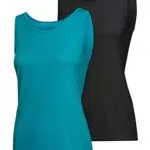 Schiesser Damen Sport 2pack Tops Thermounterwäsche-Oberteil