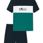 Schiesser Jungen Schlafanzug Set kurz - 100% Organic Bio Baumwolle - Größe 140 bis 176
