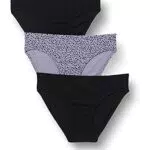 Schiesser Mädchen 3 PACK Unterwäsche Slips - 95/5 Organic Bio Baumwolle - Größe 140 bis 184