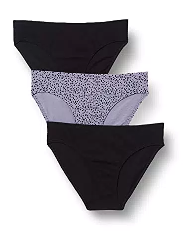 Schiesser Mädchen 3 PACK Unterwäsche Slips - 95/5 Organic Bio Baumwolle - Größe 140 bis 184