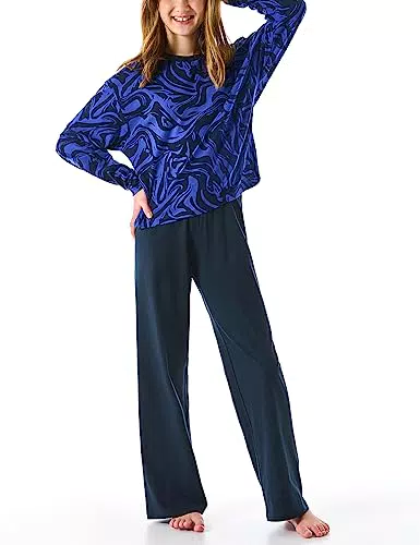 Schiesser Mädchen Schlafanzug Set Pyjama lang-100% Organic Bio Baumwolle-Größe 140 bis 176 Pyjamaset