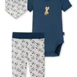 Schiesser Unisex Baby Geschenkset zur Geburt Babies Hose Body Mützchen Kleinkind Unterwäsche-Satz
