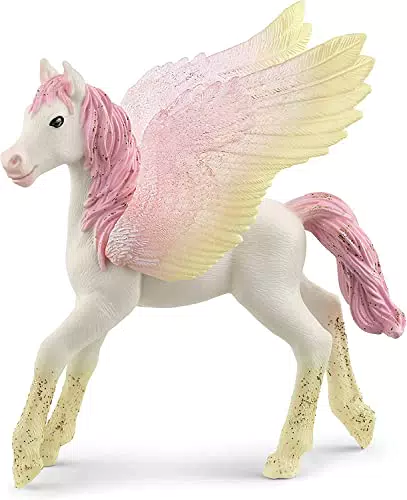 schleich 70721 Pegasus Fohlen, für Kinder ab 5-12 Jahren