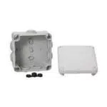 Schneider Electric ENN05005 Mureva BOX Abzweigdose, 5er Pack Aufputzdosen mit 7 Tüllen Ø25mm