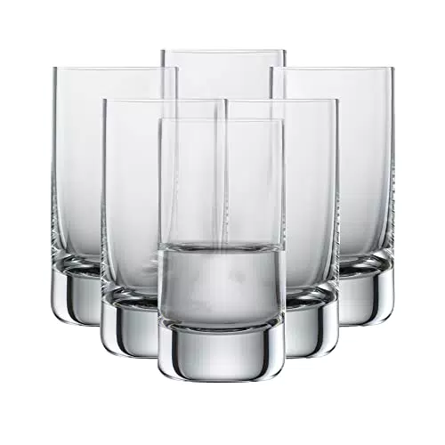 SCHOTT ZWIESEL Schnapsglas Convention, geradliniger Shotbecher für Schnaps