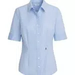 Seidensticker Damen Bluse - Bügelfreie Schmal Taillierte Hemdbluse - Slim Fit - Hemdbluse - Kurzarm - 100% Baumwolle